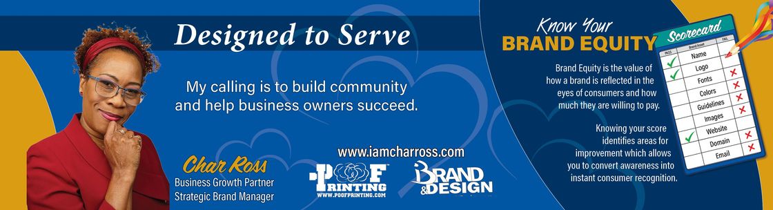 Business Growth Partner: iBrandNDesign & POOF Printing, Stone Mountain GA