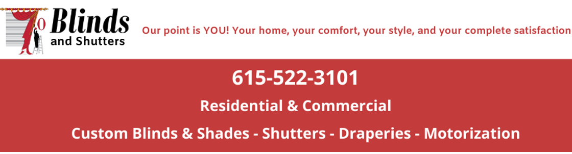 7.0 Blinds and Shutters, Brentwood TN