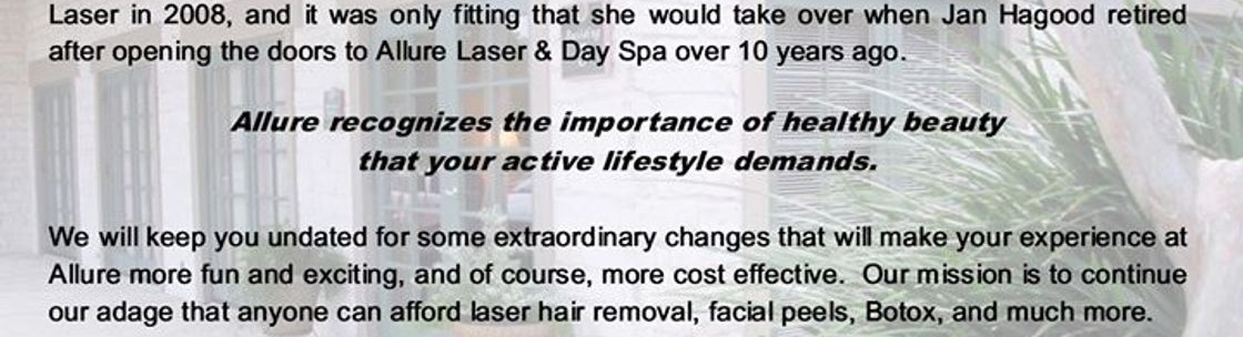 Allure Laser Day Spa Round Rock Tx Alignable