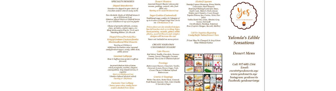 Yulonda's Edible Sensations, LLC , Bronx NY