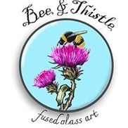 Bee & Thistle Glass Art