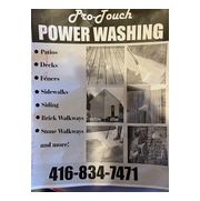 Pro Touch powerwashing sealing and more
