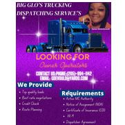 Truck Towing by Big Glo's Trucking Dispatching Service's LLC in ...