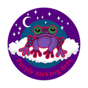 Purple Air Frog Arts
