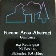 Pocono Area Abstract Co