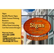 A E Jones Sign Co