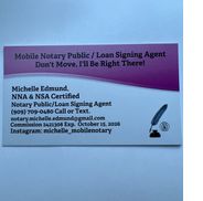 Mobile Notary and Loan Signing Agent