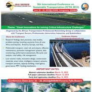 ICTA2024 - 9th International Conference on Sustainable Transportation ...