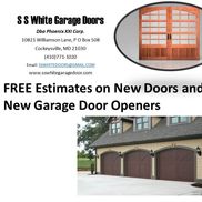 S S White Garage Doors
