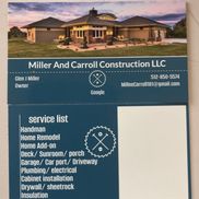 Miller and Carroll construction LLC