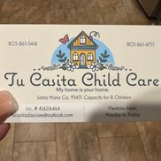 Tu Casita Child Care logo