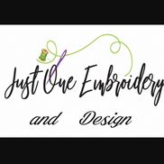 Just One Embroidery and Design
