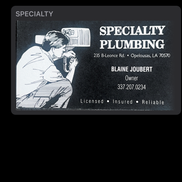 Specialty Plumbing