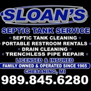Sloan's Septic Tank Service Inc