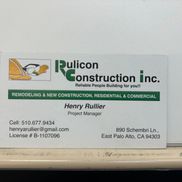 C.A.D.Designs & Rulicon Construction (510) 677-9434