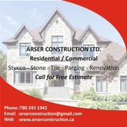 www.arserconstruction.ca EIFS stands for Exterior Insulation Finishing System