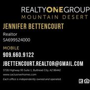 Jennifer Bettencourt - Realty One Group Mountain Desert
