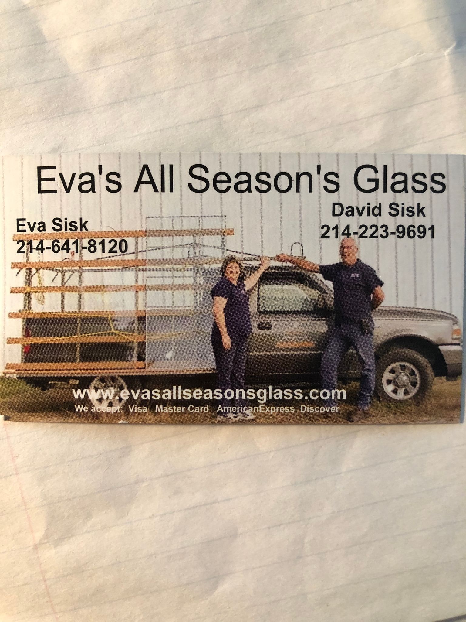 Eva's All Seasons Glass, Van Alstyne TX