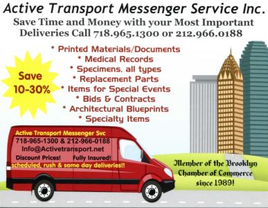 Active Transport Services and shipping Inc., Brooklyn NY