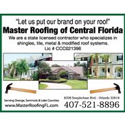 MASTER ROOFING