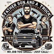 Father Son and a Truck, Canmore AB