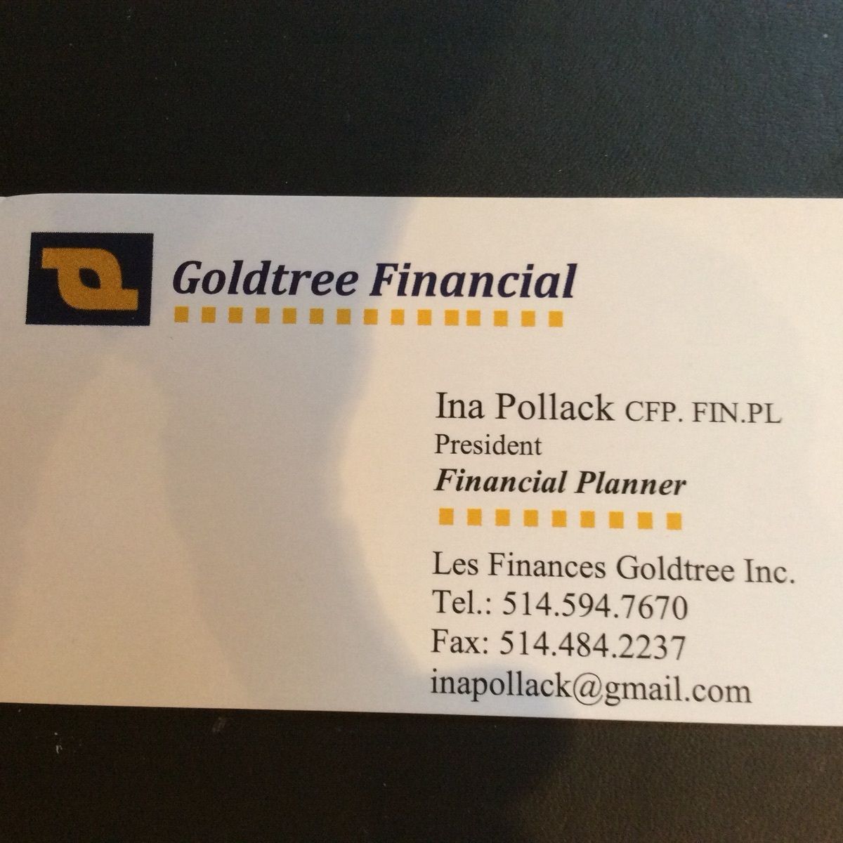 Goldtree Financial, Westmount QC