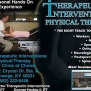 Therapeutic Interventions Physical Therapy