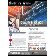 Cooke & Sons Mechanical - Electrical