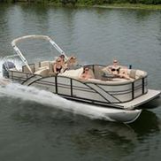 Starcraft SLS3 Tri-toon Pontoon with a 150HP Yamaha 4 stroke by Calico ...