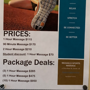 Michael's Sports Massage, Boston MA