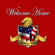Welcome Home Military Heroes logo