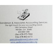 Sanderson & Associates Accounting Services