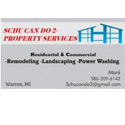 SCHU CAN DO 2-PROPERTY SERVICES