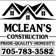 McLean's Construction