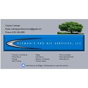 Coleman's Pro Biz Services, LLC