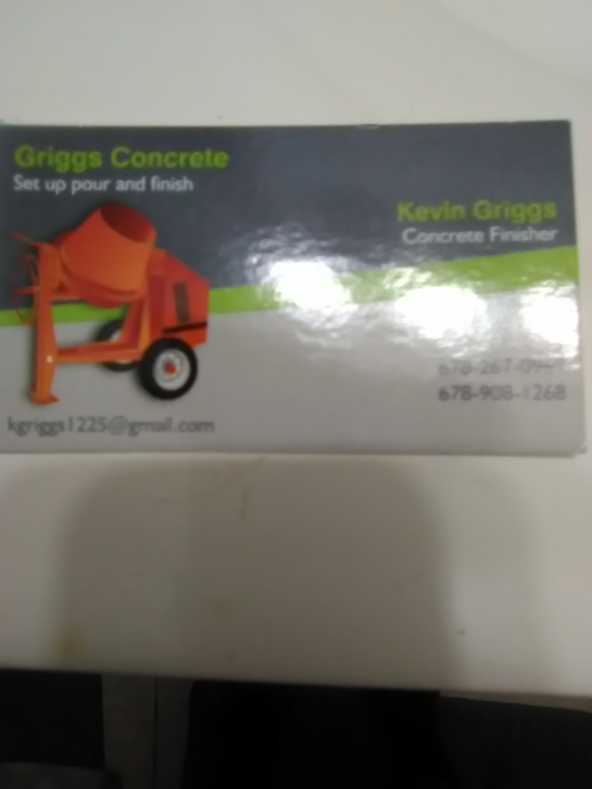 Griggs Concrete, Douglasville GA