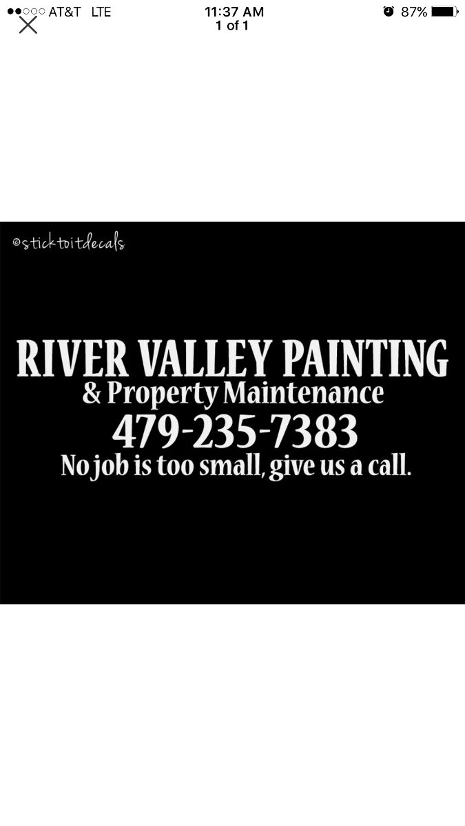 River valley painting and Property maintenance , Van Buren AR