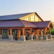 Urban Wheel At Sundown
