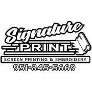 Custom Embroidery by Signature Print in Beaumont CA Alignable