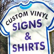 CUSTOM VINYL SIGNS & SHIRTS