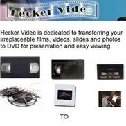 Hecker Video Film Transfer Nassau Suffolk LI