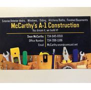 McCarthy's A-1 Construction Inc.