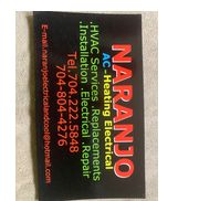 NARANJO ELECTRICAL HEAT AND COOL LLC.
