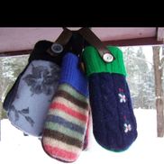 Maine-ly Wool Mittens