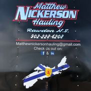 Matthew Nickerson Hauling