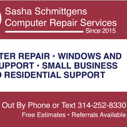 Sasha Schmittgens Computer Repair Services