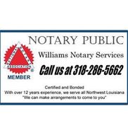 Williams Mobile Notary Services