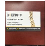 South Florida Chiropractic Centre Dr Lawrence Klosky 
