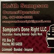 Sampson’s Done Right LLC
