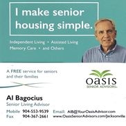 Oasis Senior Advisors/Al Bagocius, Jacksonville FL